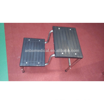 Hospital Steel Two-Step Footstool with Good Quality